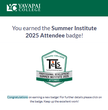 badge example