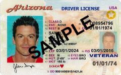 example arizona driver license