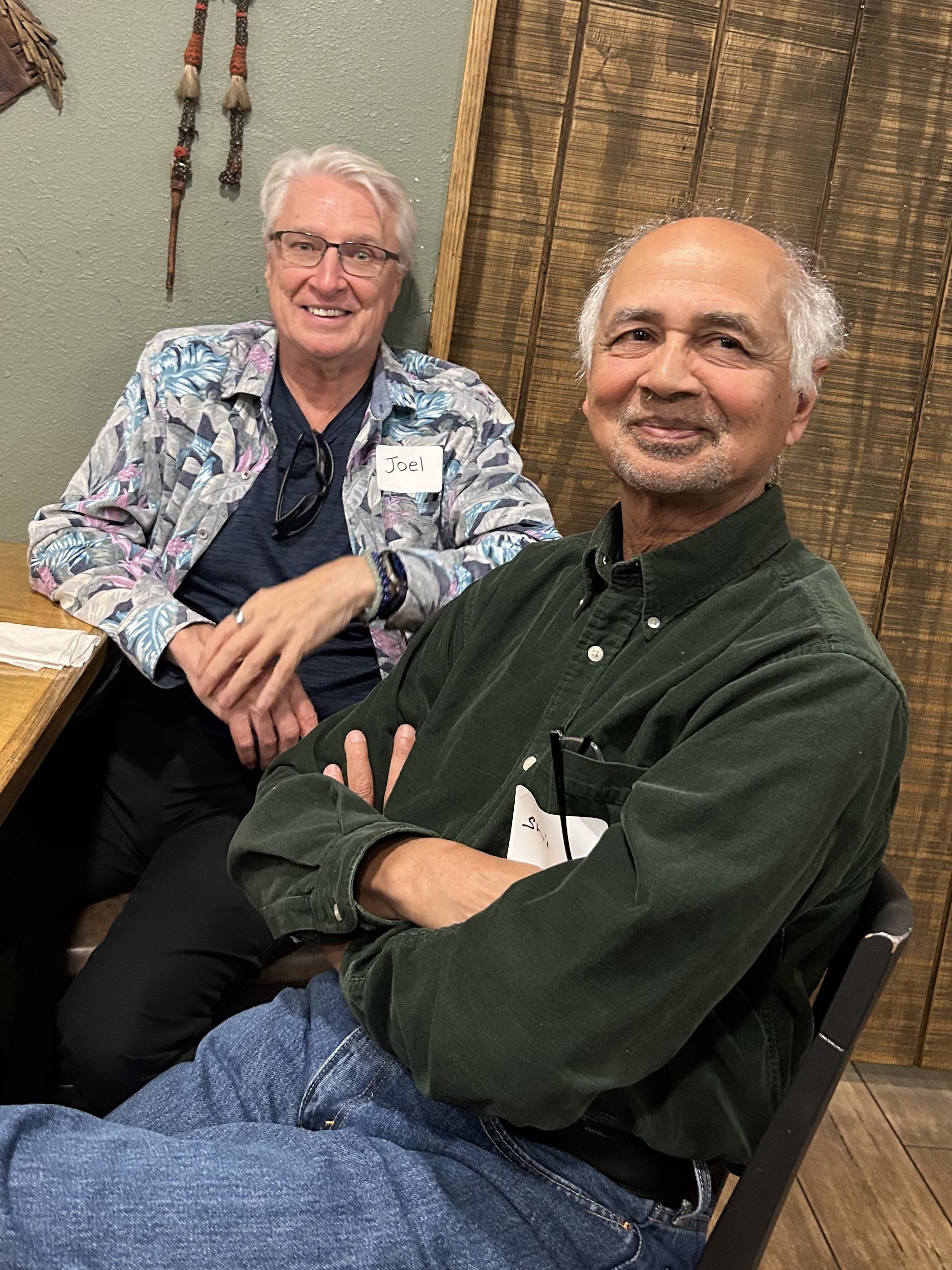 two smiling men