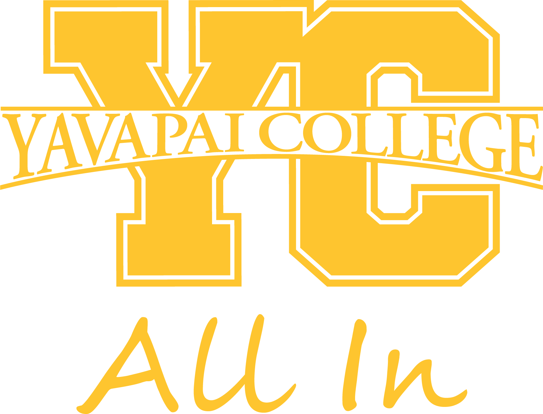 YC block logo gold
