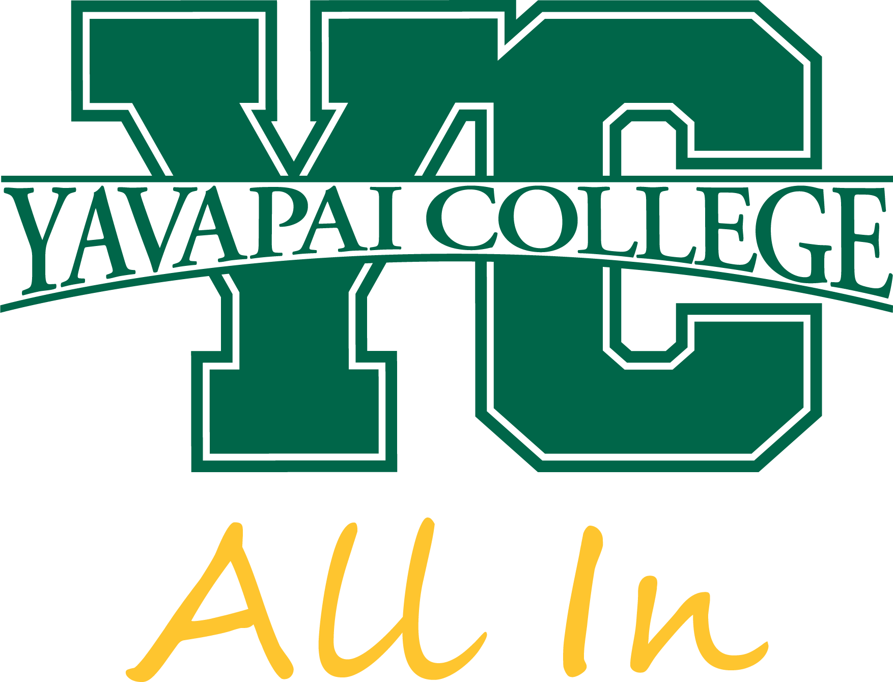 YC block logo green and gold