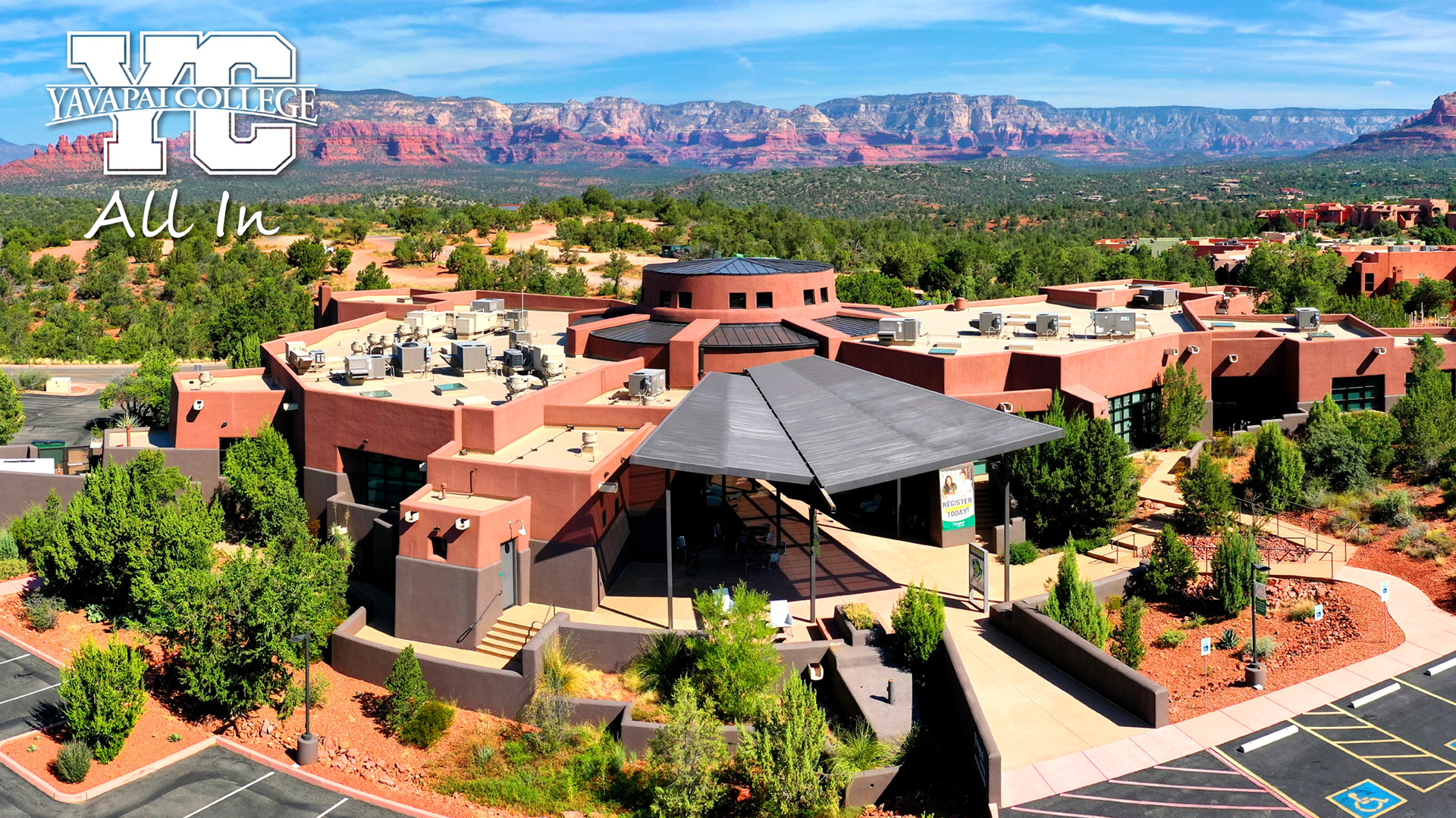 Sedona Center Zoom background
