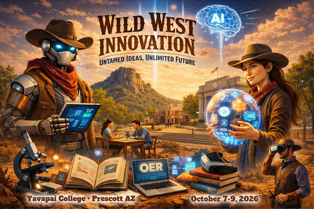 Conference theme image representing innovation and leadership in the American West