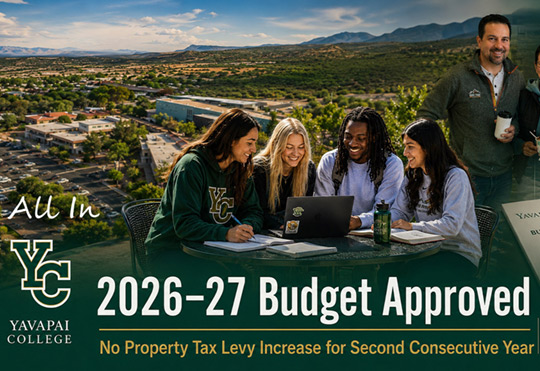 Yavapai College students and the Verde Valley campus