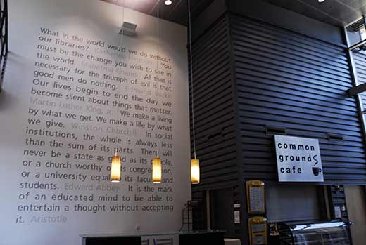 wall of quotes