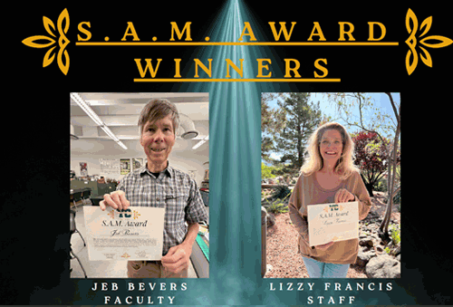 S.A.M. Recognition Award winners